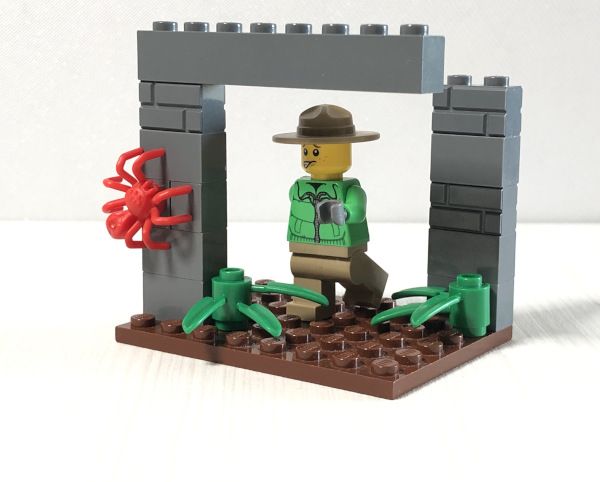 365 cose da fare con i mattoncini Lego: illusione ottica svelata