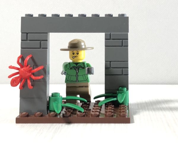 365 cose da fare con i mattoncini Lego: illusione ottica